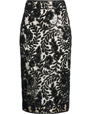 Antonio Marras Midi Skirt - Black