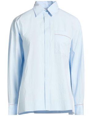Peserico Sky Shirt Cotton, Elastane - Blue