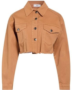 Jijil Camel Denim Outerwear Cotton, Elastane - Natural
