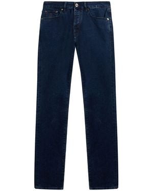 Moorer Jeans Cotton, Elastane - Blue