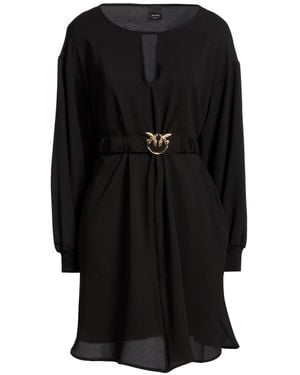 Pinko Mini Dress Polyester - Black