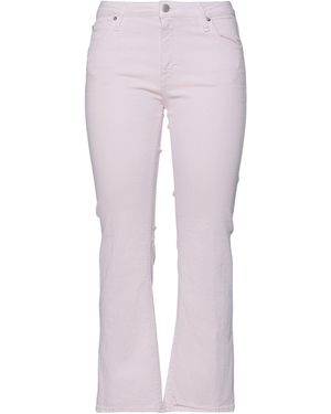 Haikure Denim Trousers - Purple