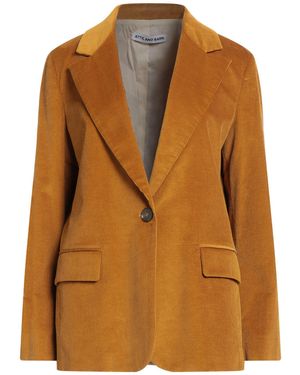 Attic And Barn Blazer Cotton, Modal, Elastane - Brown