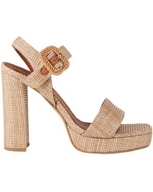Tsakiris Mallas Sandals Synthetic Material - Pink