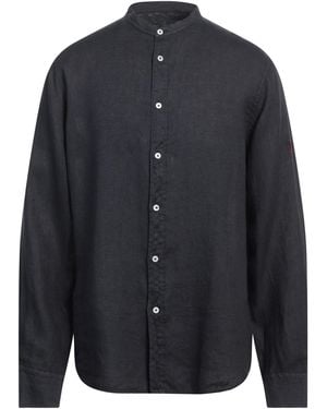 Cooperativa Pescatori Posillipo Shirt Linen - Blue
