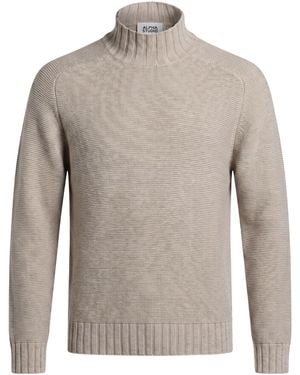 Alpha Studio Rollkragenpullover - Grau