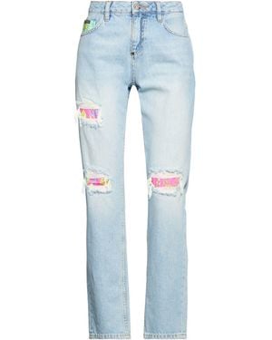 Philipp Plein Jeans Cotton - Blue