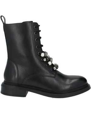 Tosca Blu Ankle Boots Leather - Black