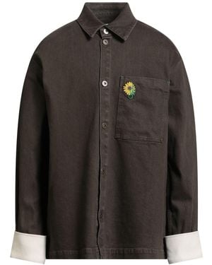 JW Anderson Denim Outerwear Cotton, Elastane - Black