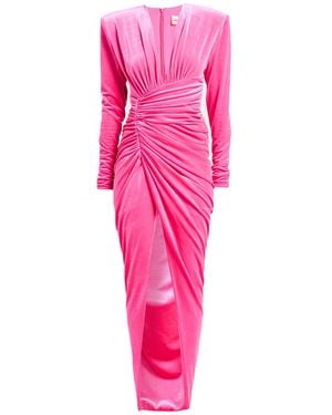 Alexandre Vauthier Vestido Largo - Rosa