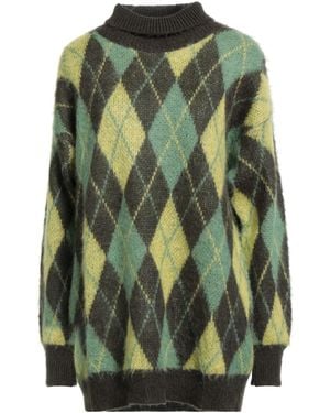 Sundek Goldenwave Turtleneck Acrylic, Mohair Wool, Polyamide - Green