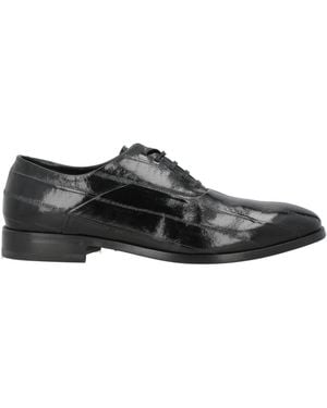 Fabi Lace-Up Shoes Leather - Black