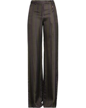 Roberto Cavalli Pants Silk - Black