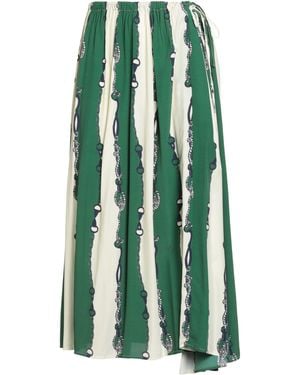 Ballantyne Maxi Skirt Viscose - Green