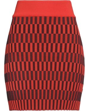 Valentine Witmeur Lab Mini Skirt Recycled Viscose, Polyamide - Red
