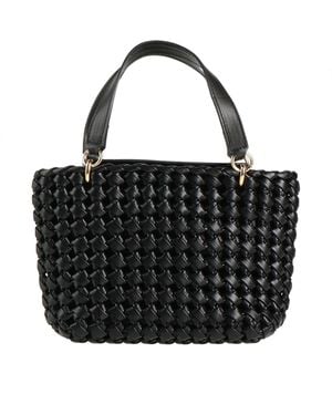 THEMOIRÈ Handbag Polyurethane, Pet (Polyethylene Terephthalate) - Black