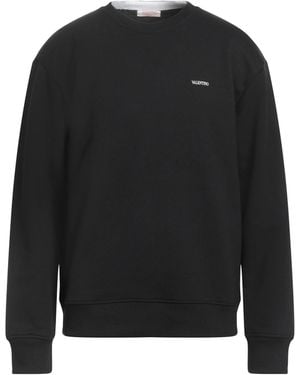 Valentino Garavani Sweatshirt Cotton, Elastane - Black