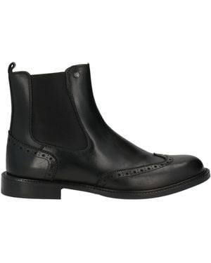 Pollini Botines De Caña Alta - Negro