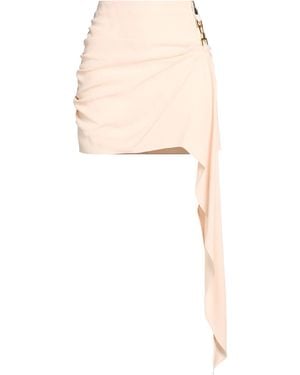 Elisabetta Franchi Mini Skirt Acetate, Viscose - White