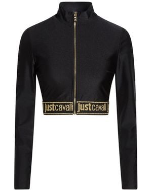 Just Cavalli Sweatshirt Polyamide, Elastane - Black