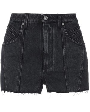 Givenchy Short En Jean - Noir