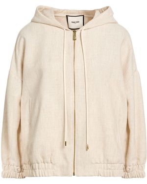 Max & Moi Jacket Polyester, Cotton, Linen - Natural