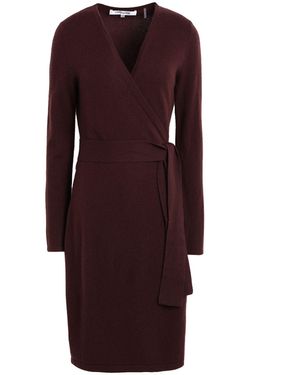 Diane von Furstenberg Midi Dress - Purple