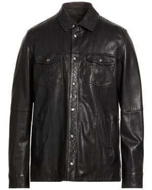 GMS-75 Jacket Lambskin - Black
