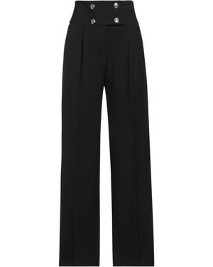 BOSS Pants Recycled Polyester, Viscose, Cotton, Elastane - Black