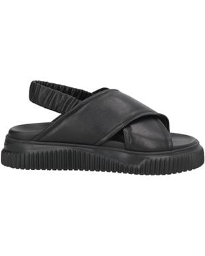 Voile Blanche Sandale - Schwarz