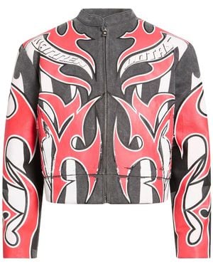 Warren Lotas Jacket Cotton, Polyester - Red