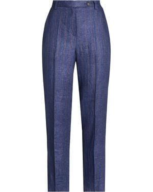 Massimo Alba Trousers Cotton, Elastane - Blue