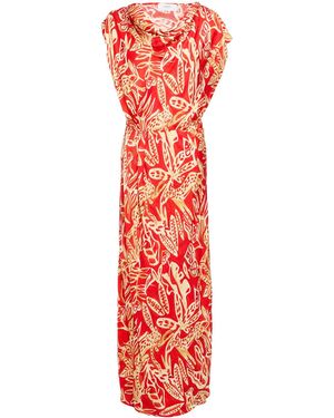 Beatrice B. Maxi Dress Viscose - Red