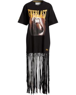Conner Ives Maxi Dress Cotton - Black