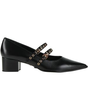 Carrano Court Shoes - Black