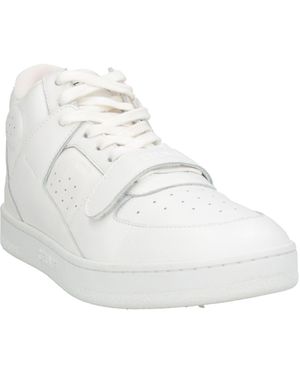 スニーカー CELINE MID-TOP SNEAKERS Celine Women's Block with Wedge Optic White Mid Top Sneakers