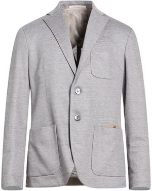 Agnona Blazer Linen - Gray