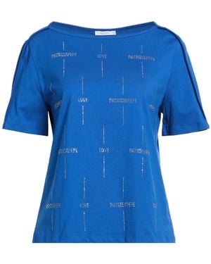 Patrizia Pepe T-Shirt Cotton - Blue