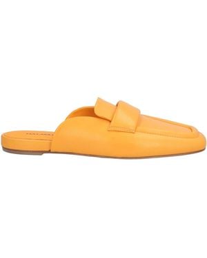 Halmanera Mules & Clogs - Orange