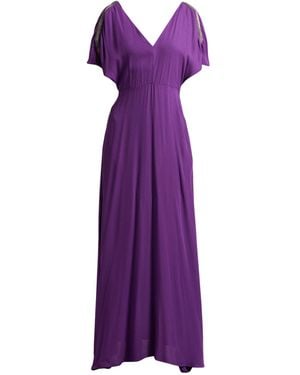 Fabiana Filippi Maxi Dress Viscose - Purple