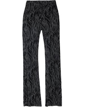Nineminutes Pants Polyamide, Polyester - Black