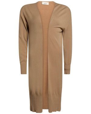 ViCOLO Cardigan Viscose, Polyamide - Natural