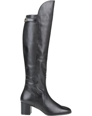 Elisabetta Franchi Boot Leather - Black
