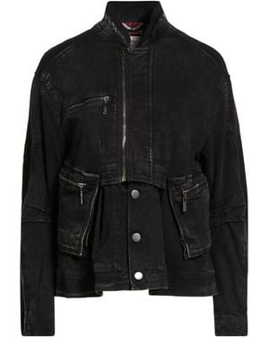 High Denim Outerwear - Black