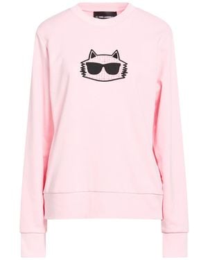 Karl Lagerfeld Sweatshirts - Pink