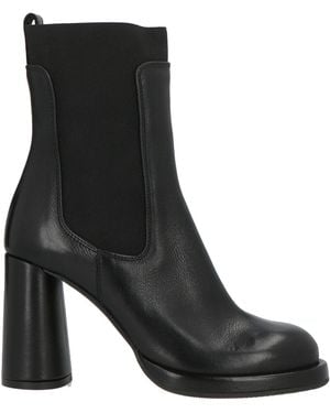 Zinda Ankle Boots Leather - Black