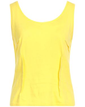 Cruciani Tank Top - Yellow