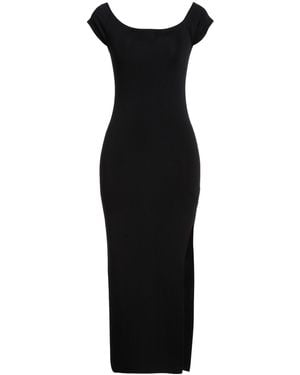 Akep Midi Dress Viscose, Polyamide - Black