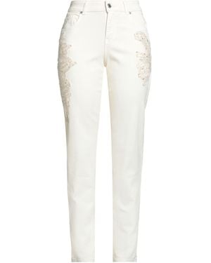 ERMANNO FIRENZE Hose - Weiß