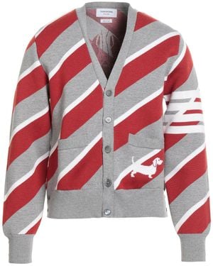 Thom Browne Cardigan - Red